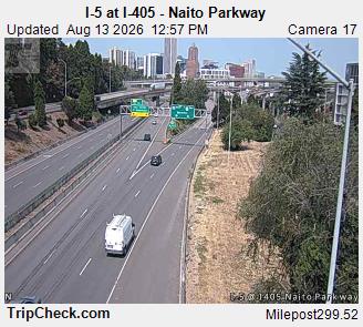 I-5 at I-405 Natio Parkway
