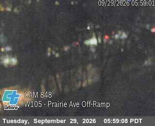 I-105 - I-105 : (848) Prairie Ave Off-Ramp - West