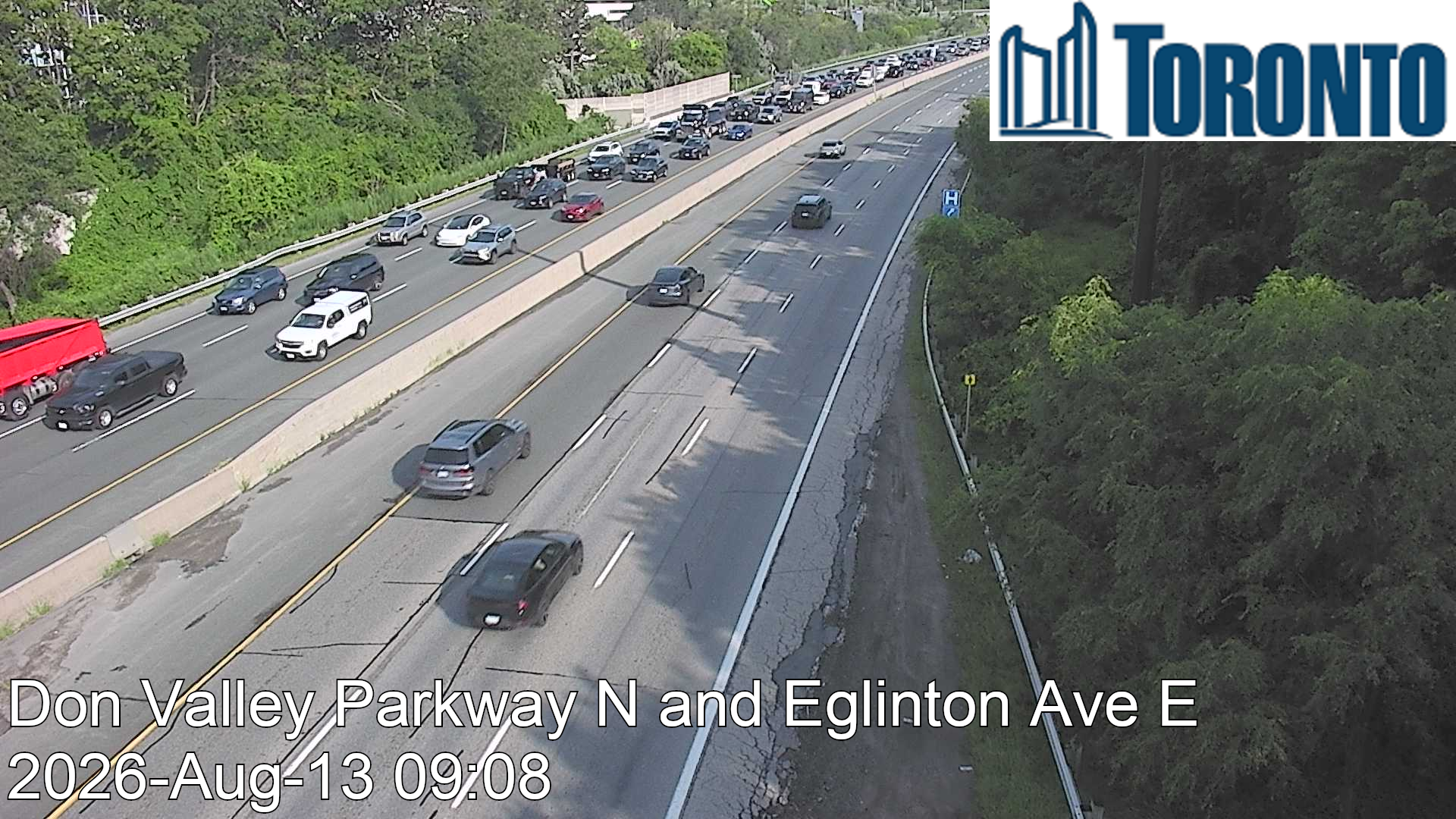 Don Valley Parkway near St Dennis Drive