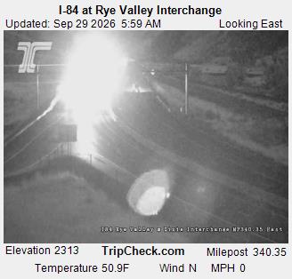 I-84 at Rye Valley Interchange