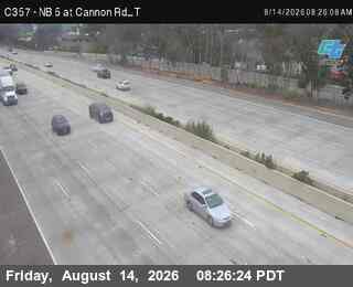 (C357) I-5 : NB at Cannon Rd T