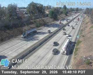 I-110 - I-110 : (160) N/O Sepulveda Blvd - North
