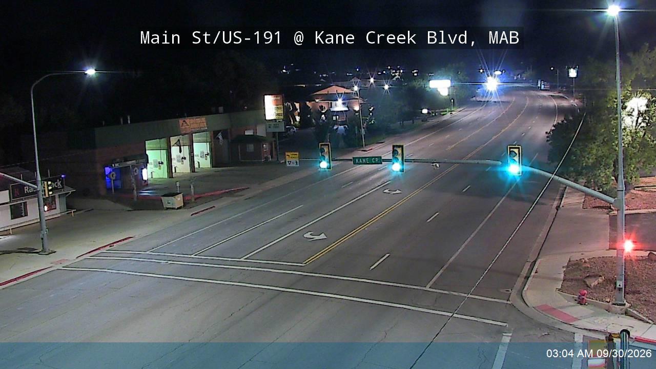 Main St / US-191 @ Kane Creek Blvd, MAB