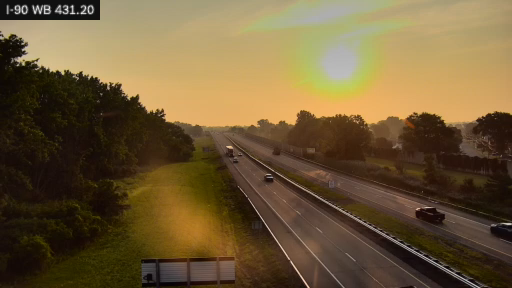 I-90 MP 431.20 WB Between Interchange 55 (Lackawanna) and 56 (Blasdell)