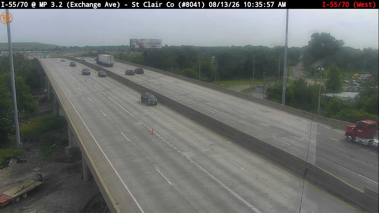 I-55/70 at Milepost 3.2 (Exchange Ave) (#8041)
