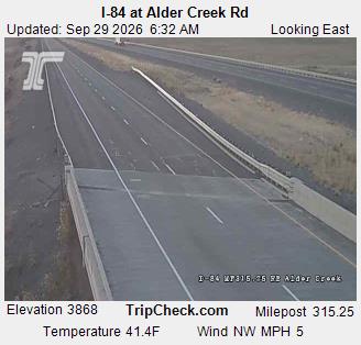 I-84 at Alder Creek Rd