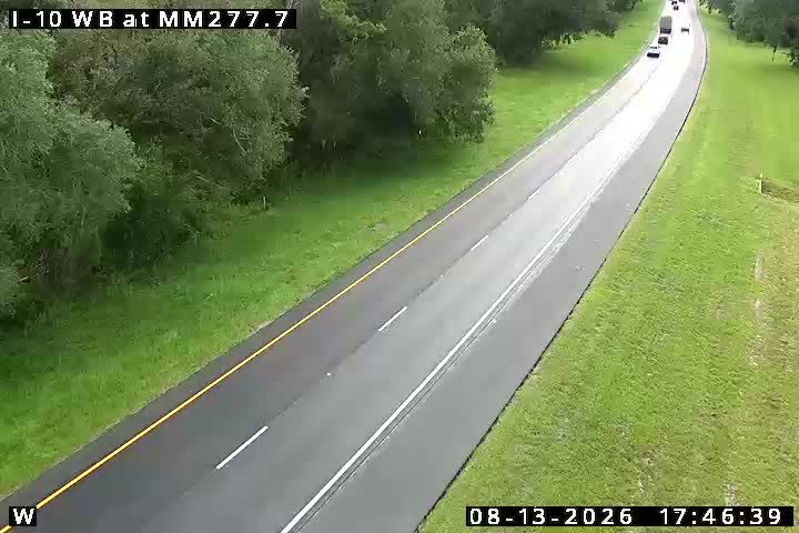I-10 @ MM 277.7 WB