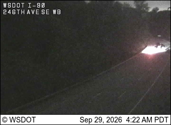 I-90 at MP 18.6: 246th Ave SE, WB