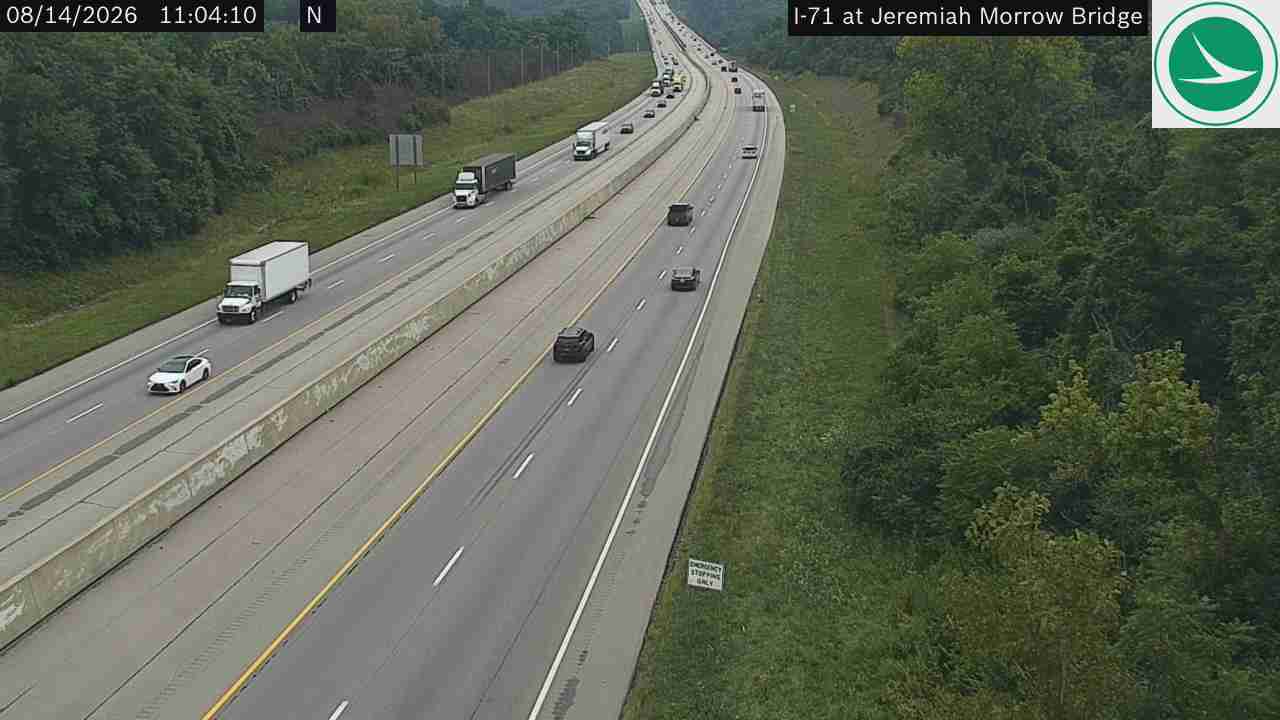 I-71 at Jeremiah Morrow Bridge