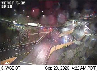 I-90 at MP 25.68: SR 18 Interchange