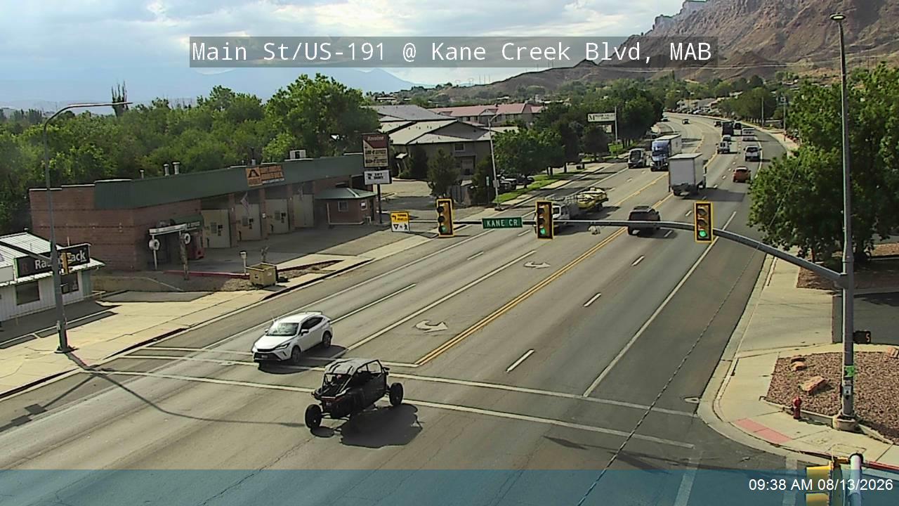 Main St / US-191 @ Kane Creek Blvd, MAB