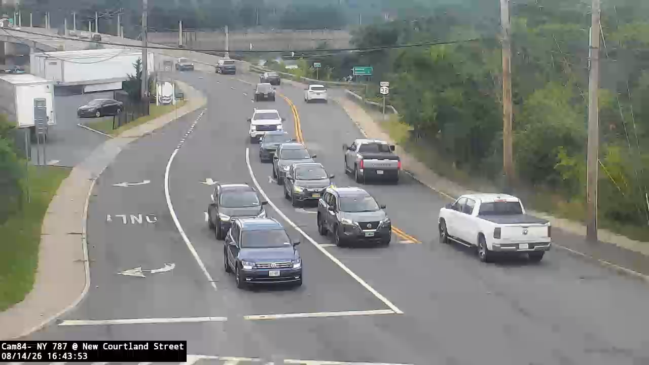 NY 787 at New Courtland Street