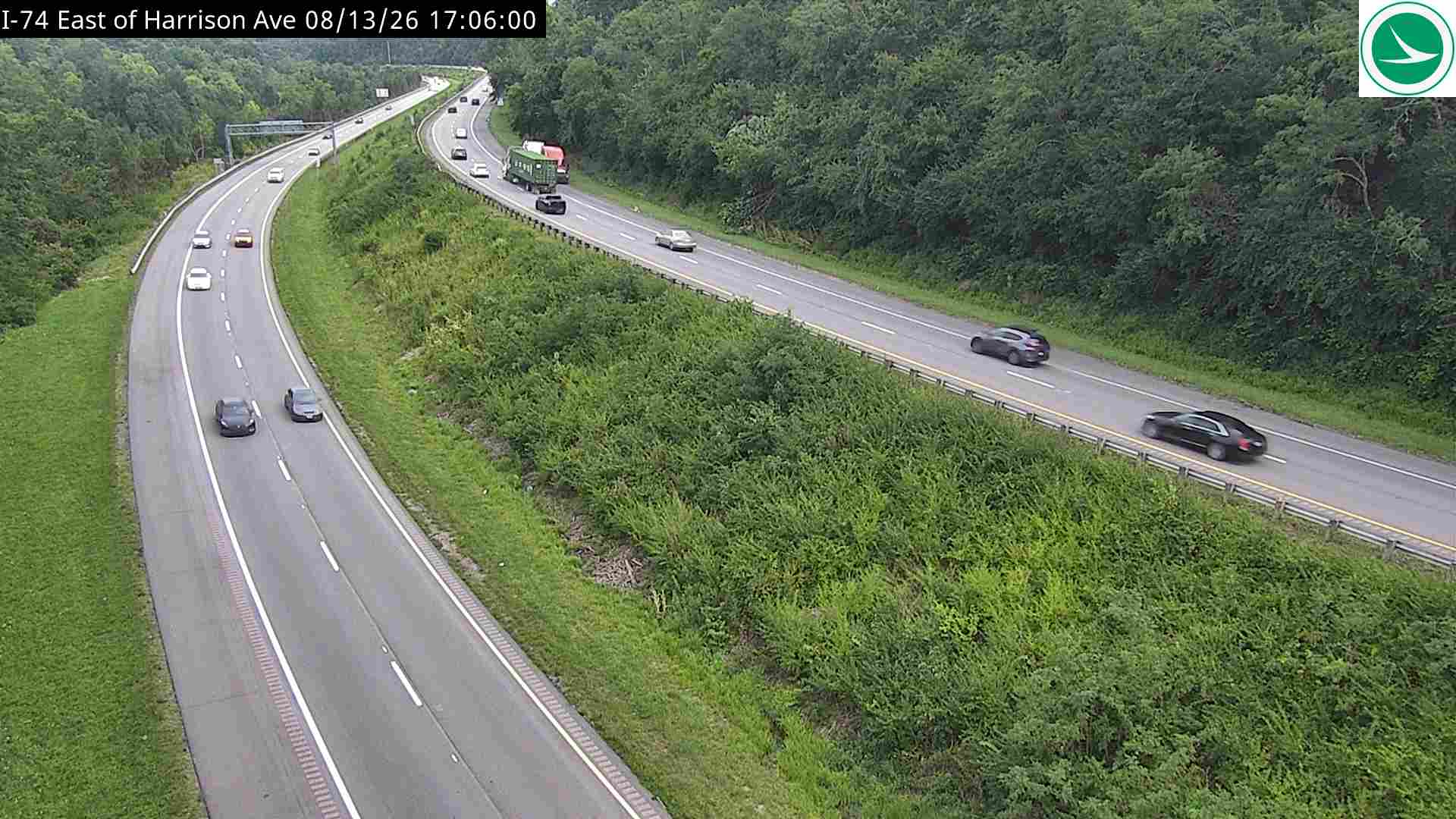 I-74 East of Harrison Ave
