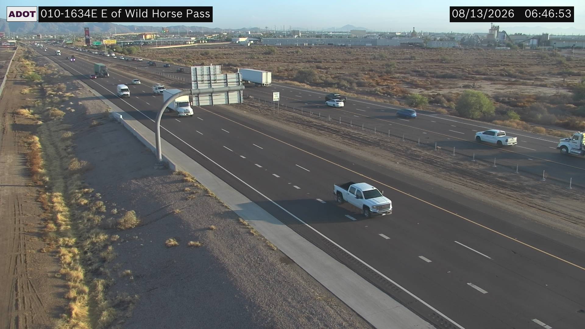 I-10 - I-10 @E of Wild Horse Pass