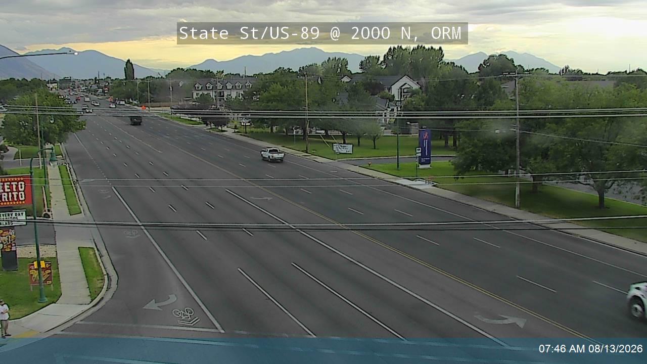 State St / US-89 @ 2000 N, ORM                                                                      