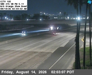 I-215 : (105) North Of Orange Show