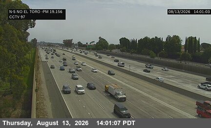 I-5 : (97) North of El Toro (Carlota)