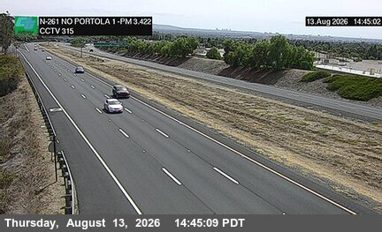 SR-261 : (315) 940 Meters North of Portola Parkway (West) Overcross