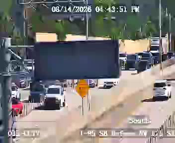 I-95 SB Befor NW 125TH ST
