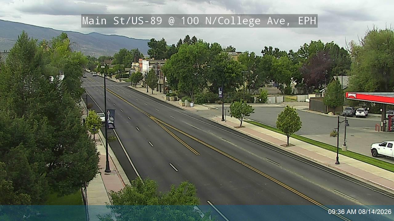 Main St / US-89 @ 100 N / College Ave / SR-290, EPH                                                 