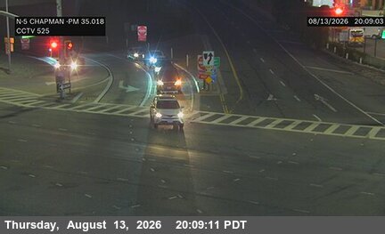 I-5 : (525) Chapman ramp