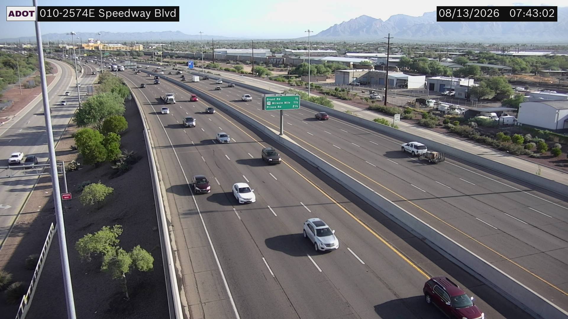 I-10 - I-10 @Speedway Blvd