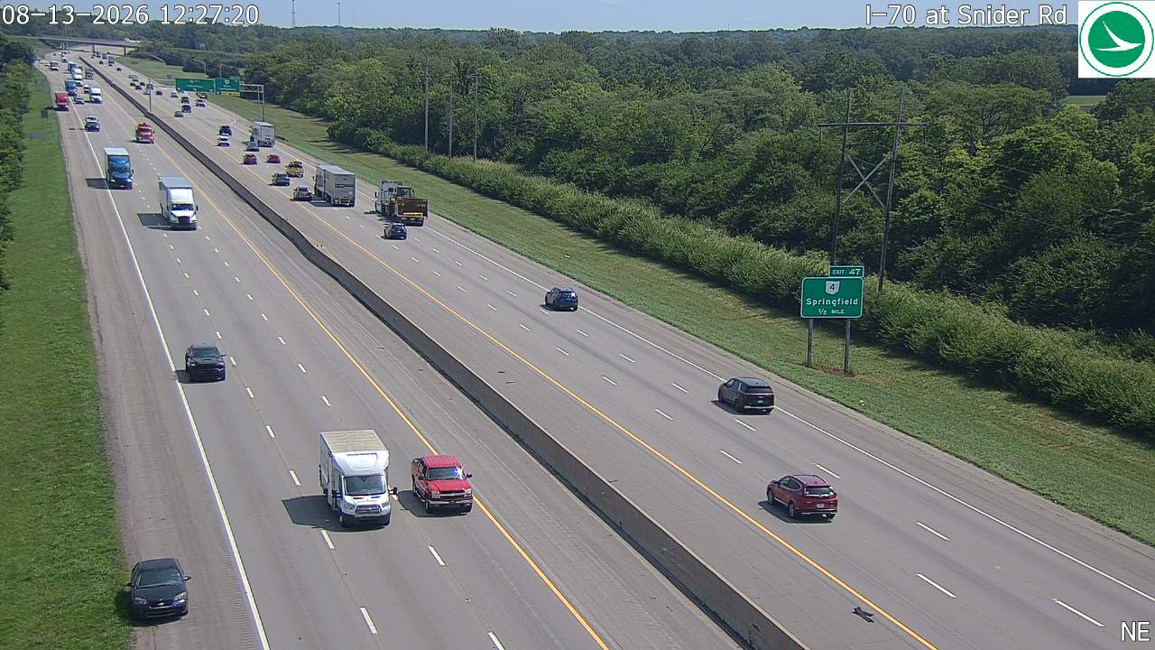 I-70 at Snider Rd