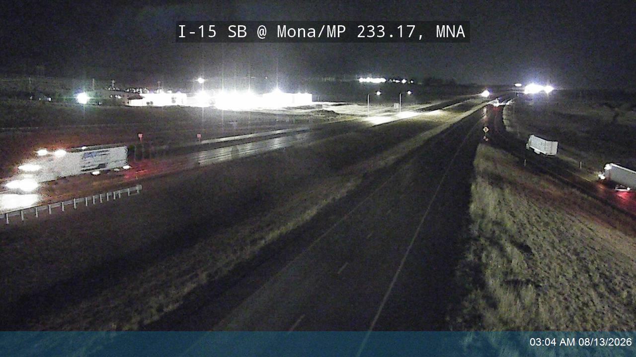 I-15 SB @ Mona / SR-54 / MP 233.17, MNA                                                             