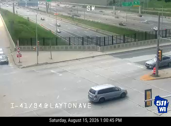 I-41/94  - I-41/94 at Layton Ave