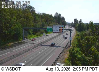 SR 167 at MP 23.5: S 194th St