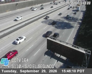 I-110 - I-110 : (164) S/O El Segundo Blvd - South