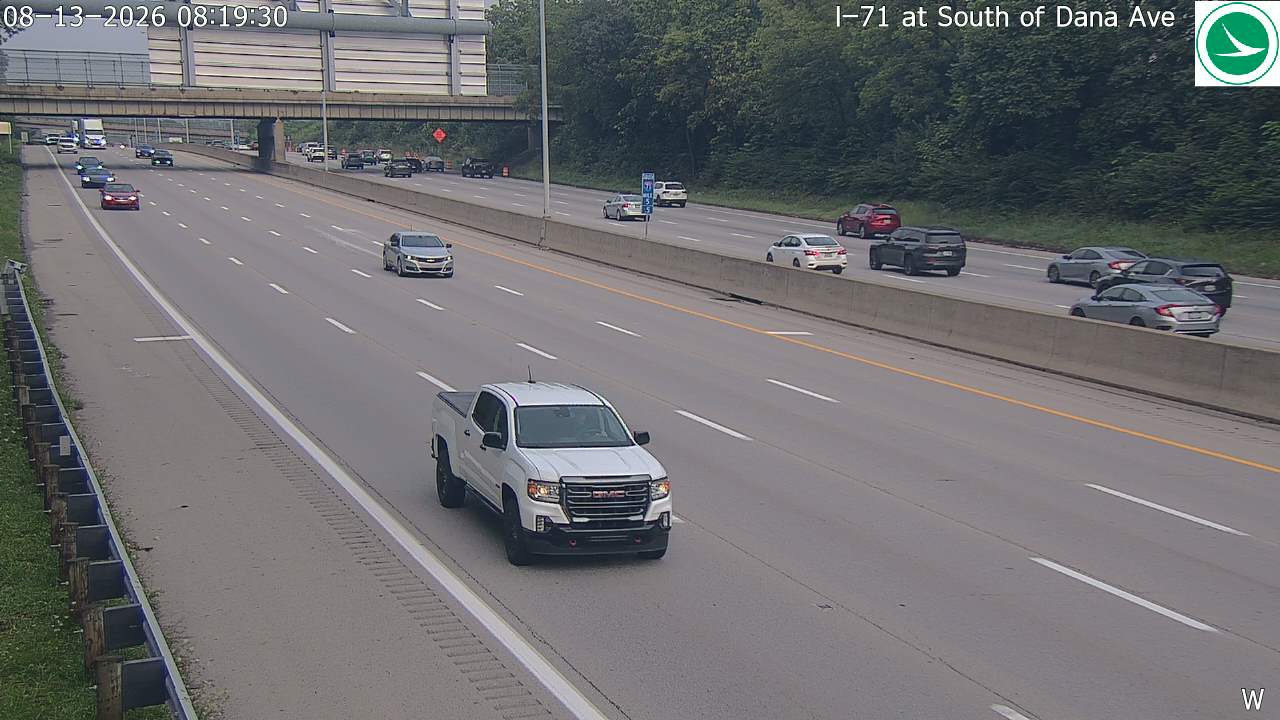 I-71 at South of Dana Ave