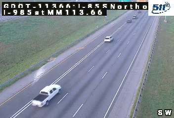 GDOT-0165: I-85 S before I-985 MM 113.8 (Gwinnett)