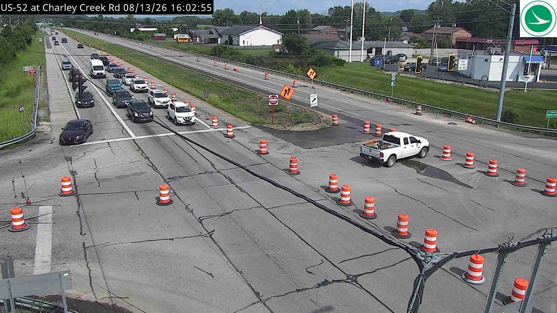 US-52 at Charley Creek Rd