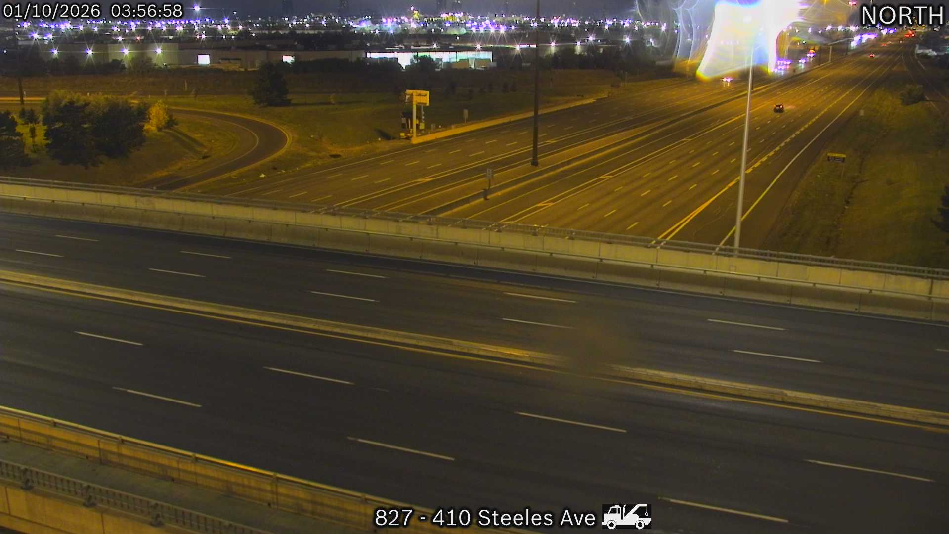 Highway 410 at Steeles Avenue