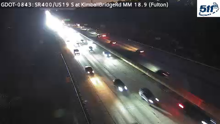 GDOT-0843: SR400/US19 S at KimballBridgeRd MM 18.9 (Fulton)