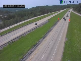 I-80 @ EXIT 120 (PA 879 CLEARFIELD)