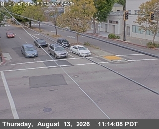 T263E -- SR-123 : AT STANFORD AV Looking East