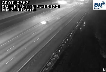 GDOT-0752: I-75 N past SR20 MM 219 (Henry)