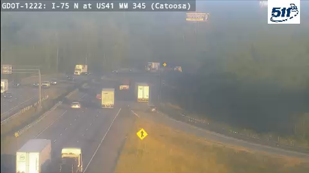 GDOT-1222: I-75 N at US41 MM 345 (Catoosa)