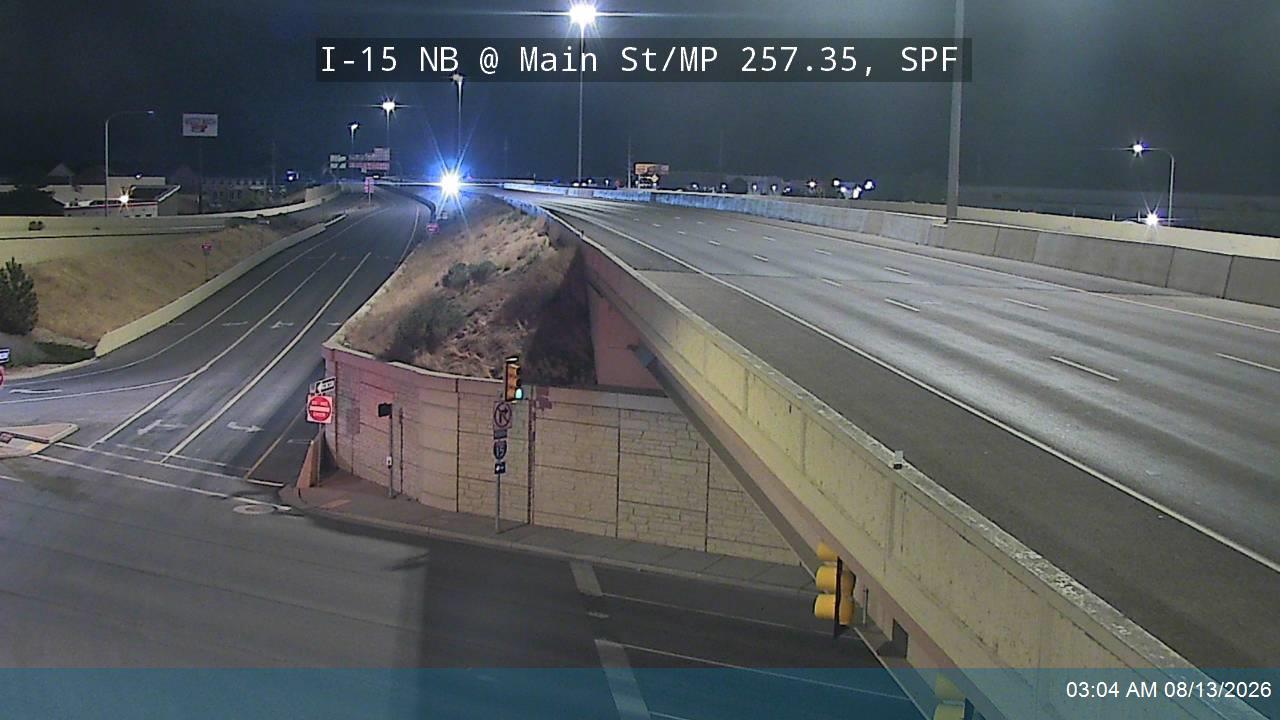 I-15 NB @ Main St / SR-156 / MP 257.35, SPF