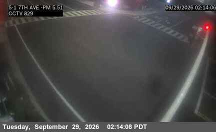 CA-1 - SR-1 : (829) SB PCH at 7th Ave - South