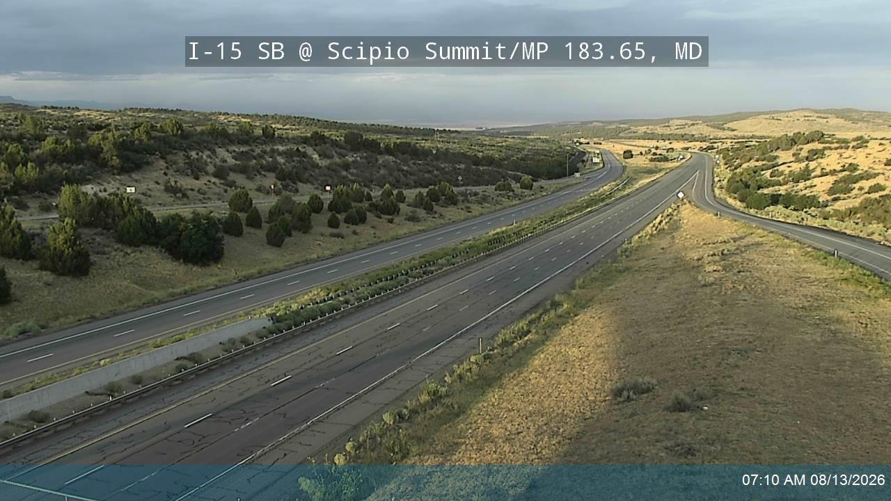 I-15 SB @ Scipio Summit / Exit 184 / MP 183.65, MD