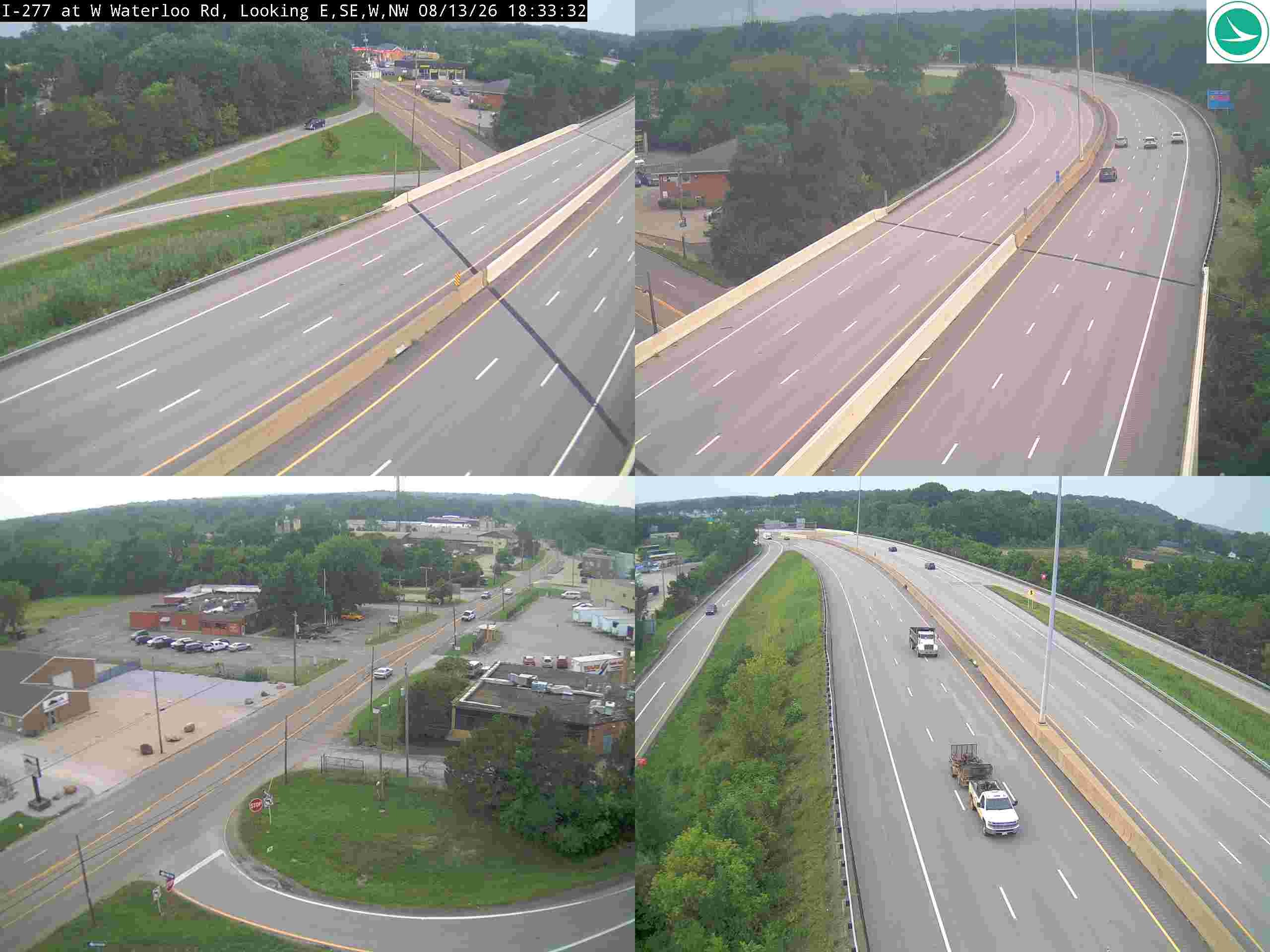 I-277 at W Waterloo Rd