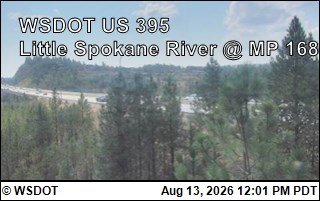US 395 at MP 168: Little Spokane River (2)