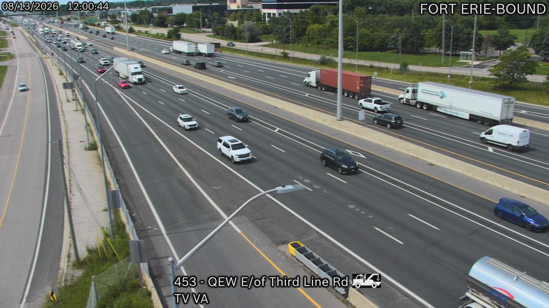 QEW East of Third Line