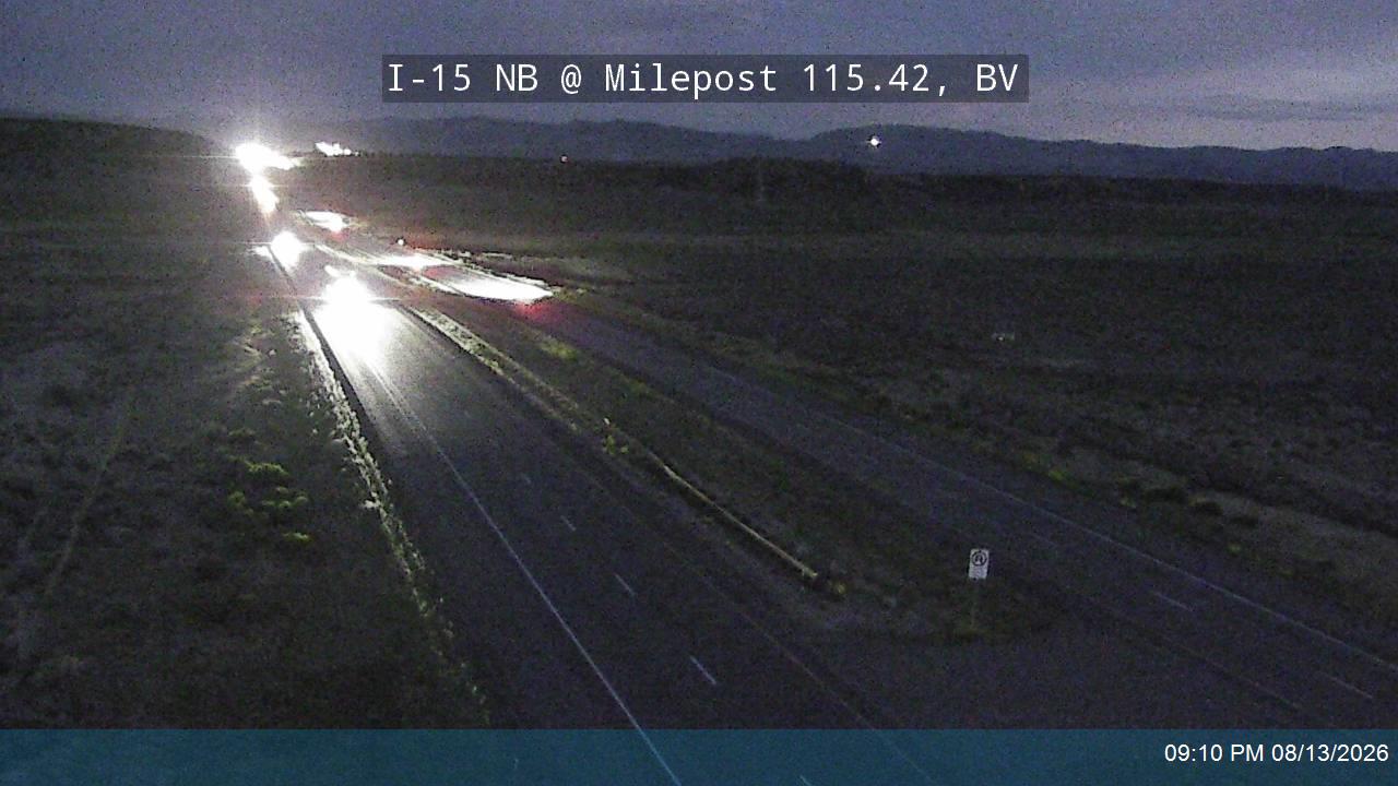 I-15 NB @ Milepost 115.42, BV