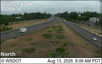I-205 at MP 37: 139th St