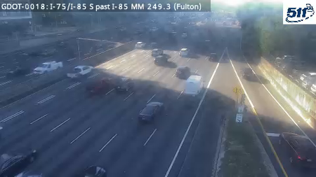 GDOT-0018: I-75/I-85 S at 10thSt MM 249.4 (Fulton)