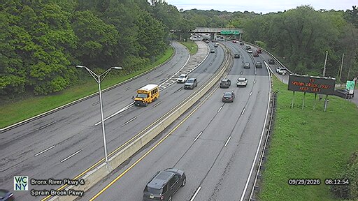 Bronx River Parkway at Sprain Brook Parkway
